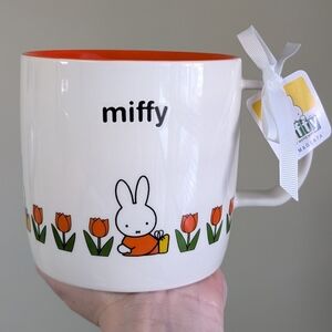 Miffy x Magenta Spring Floral Miffy Mug with Wraparound Tulip Design 🌷